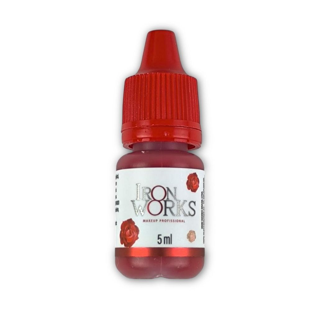 Pigmento P/ Micropigmentação Labial 5ml Iron Works Vermelho