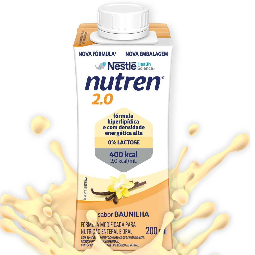 Suplemento Alimentar Nutren 2.0 - Nestlé - 200ml (sabor Baunilha ) PROMOÇÃO