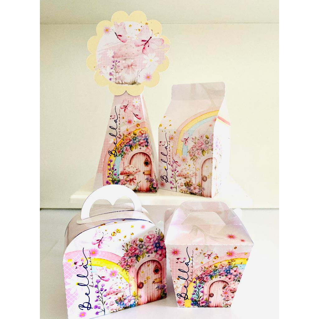 KIT LEMBRANCINHA PERSONALIZADA DE ANIVERSÁRIO JARDIM ENCANTADO-PAPELARIA PERSONALIZADA PEGUE E MONTE