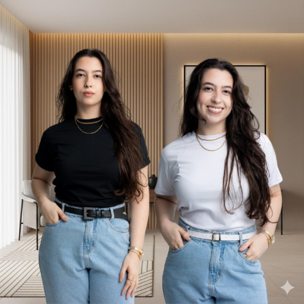 Kit 2 Camiseta Feminina Básica 100% Algodão T-Shirt Varias Cores Envio Imediato Promoção em Oferta na Shopee