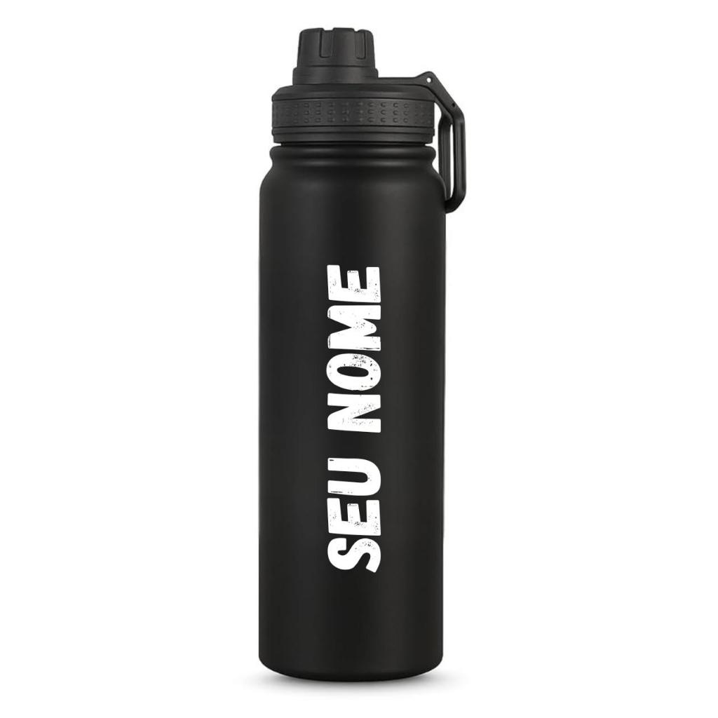 Garrafa Squeeze Preta - Comprar com Melhor Preço em Acessórios Esportivos e Atividades ao Ar Livre