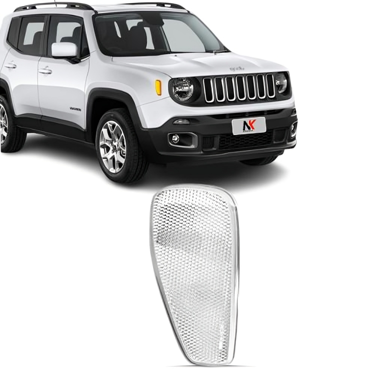 Pisca Paralama Renegade 2015 2016 2017 á 2024 Cristal — imagem 2 de 2