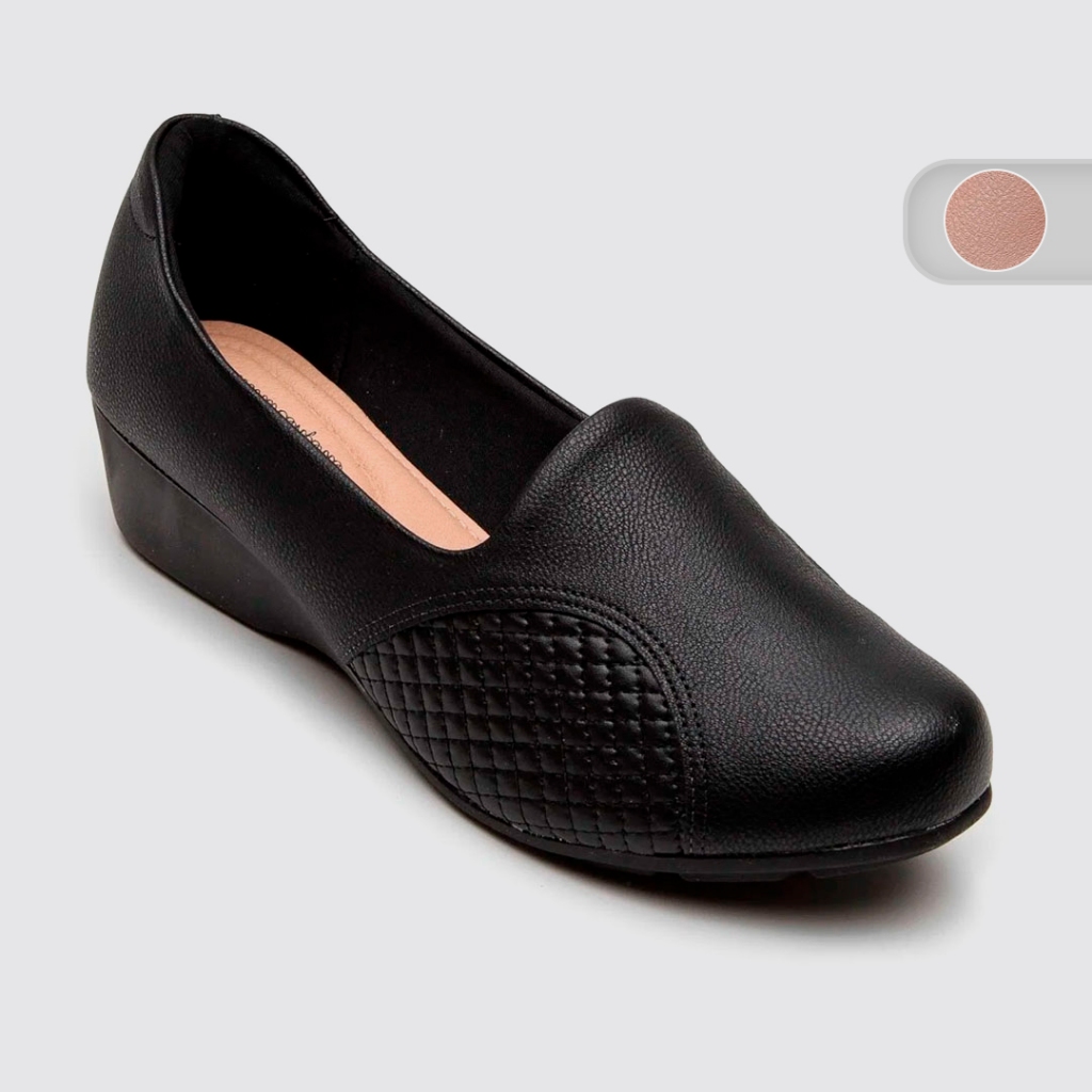 Sapato Sapatilha Feminina Anabela Joanete Ultra Conforto Modare 7014229 em Oferta na Shopee