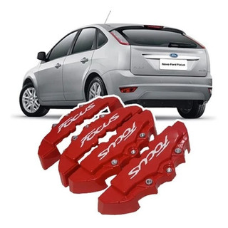 Kit 4 Capas Pinça Freio Focus Compatível com Rodas Aro 15 a 28 + Cola