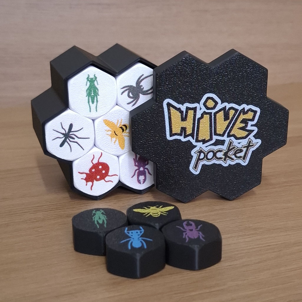 Peças e Case Hive Pocket Com Expansões Jogo De Tabuleiro E Estrategia Portatil Para 2 Jogadores em Oferta na Shopee