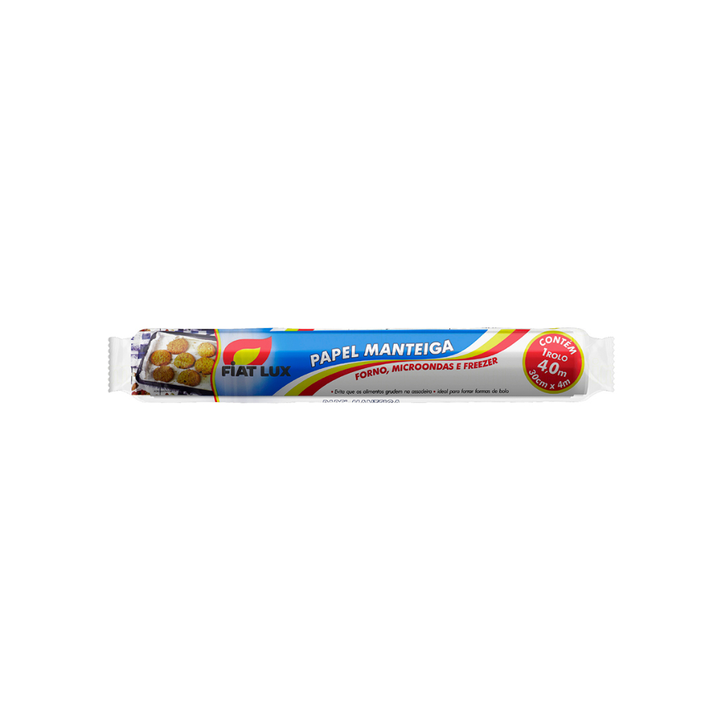 Papel Manteiga Antiaderente para Forno e Airfryer rolo 30x4 Anti gordura