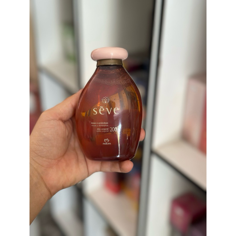 Óleo Desodorante Corporal Natura Sève Rosas e Amêndoas 200 ml