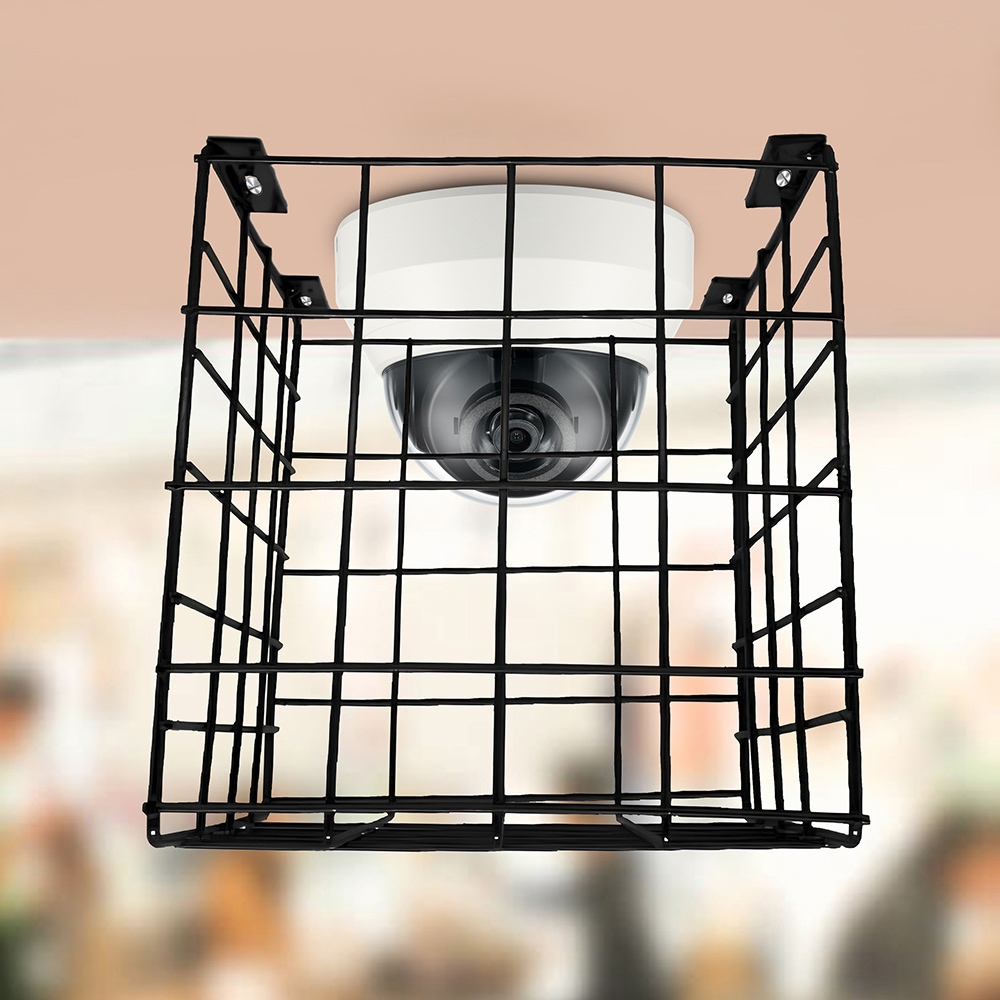 Grade de Proteção Antivandalismo para Câmera de Segurança em Aço