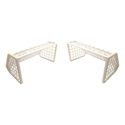 Mini Trave de Futebol de plástico branca 10cm 1 unidade em Oferta na Shopee