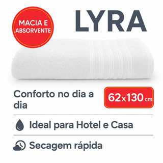 Toalha Banho Branca  Banhão 62x130 – Macia, Absorvente e Econômica em Oferta na Shopee