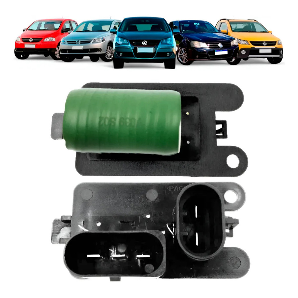 Resistência Ventoinha Volkswagen Gol Fox Polo Saveiro G5 G6 G7 Voyage em Oferta na Shopee
