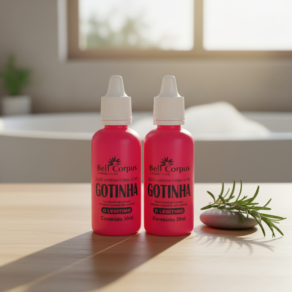 Loção Hidratante Para os Pés GOTINHA 30ml Bell Corpus