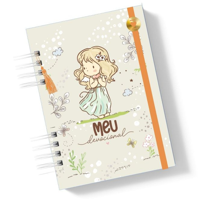 Caderno Devocional Teen Personalizado – Anotações Bíblicas, Oração e Versículos A5