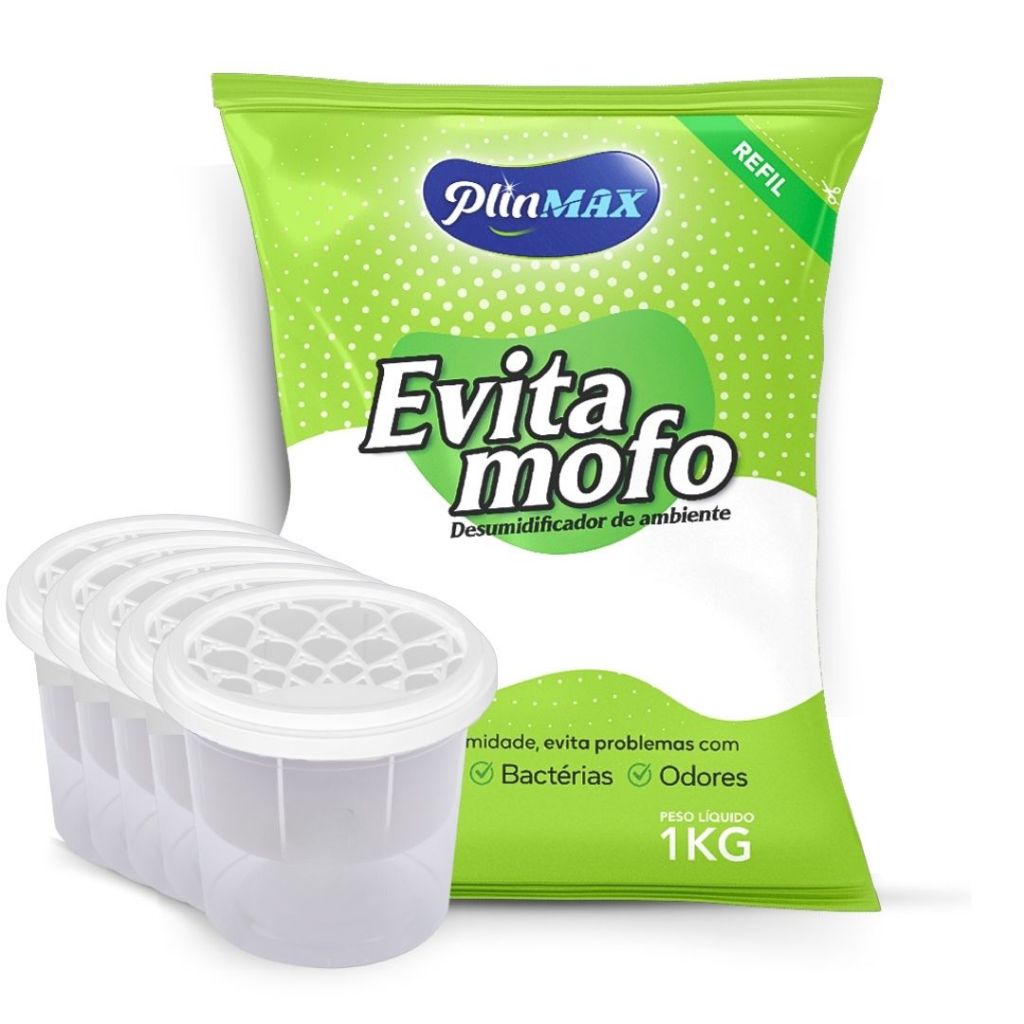 Antimofo Original 1un + 5 Potes Refil em Oferta na Shopee