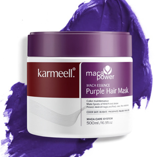 Matizador Karmeell Roxo 500ml Hidratação e Neutalização Profissional Realce e Nutrição para Cabelos Loiros em Oferta na Shopee