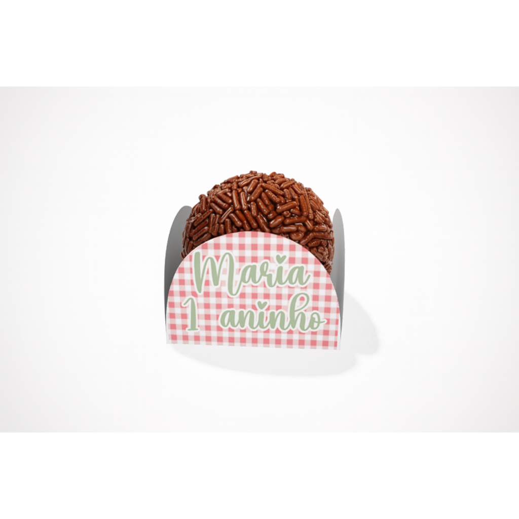 Forminha Personalizada Cerejinha para Docinhos – Festa Infantil | Lembrancinha Aniversário