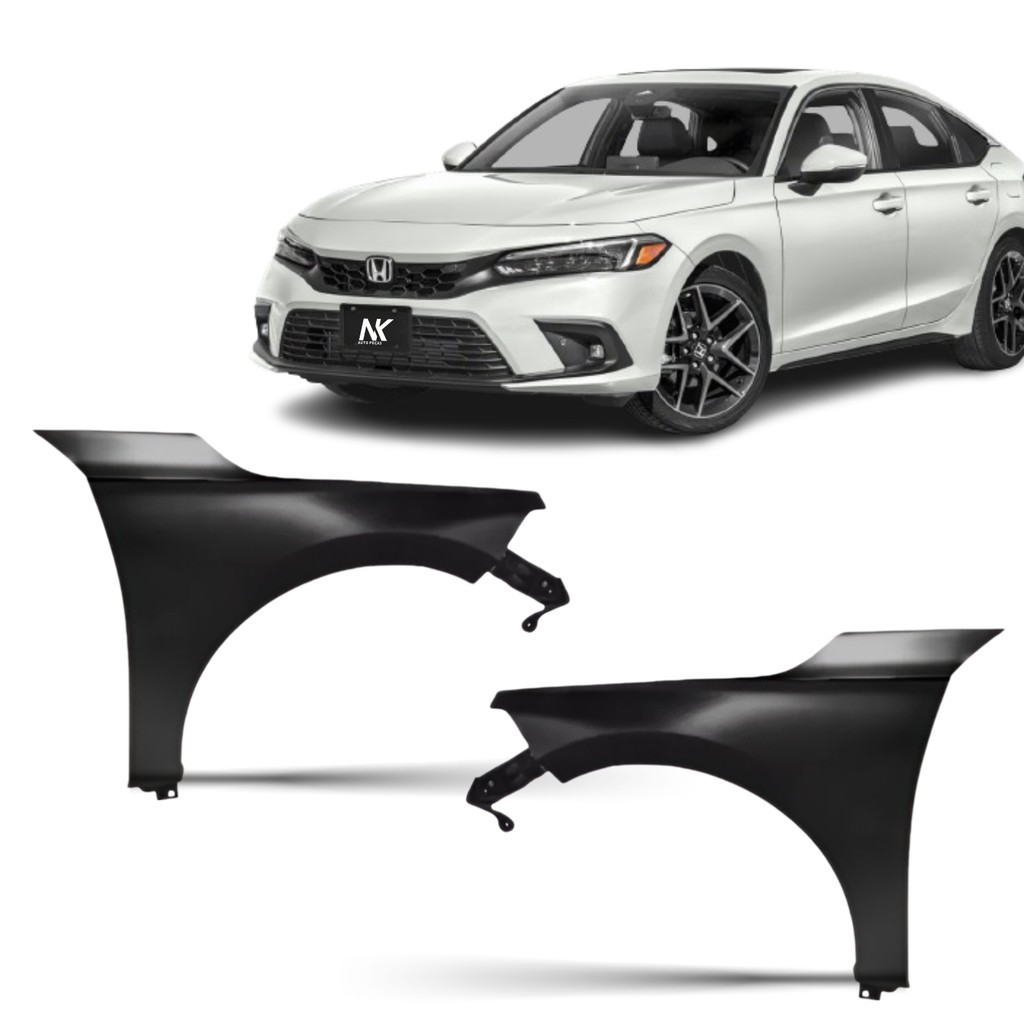 Paralama Dianteiro Civic 2023 2024 Direito