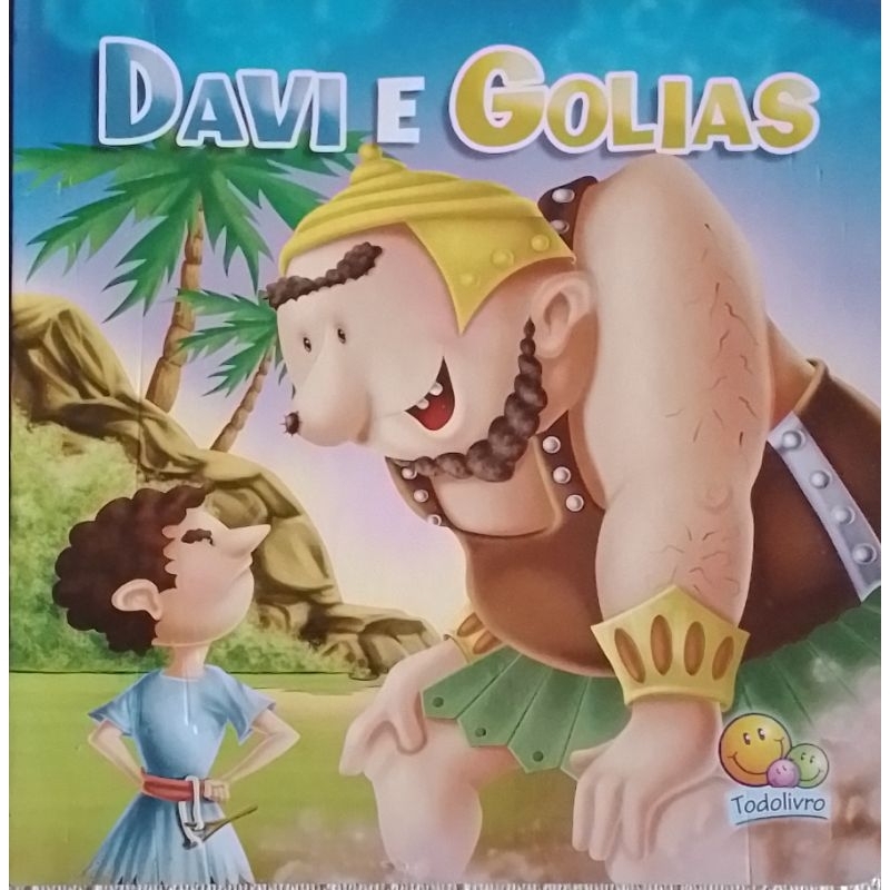 Livro Amigoa da Bíblia - Davi e Golias