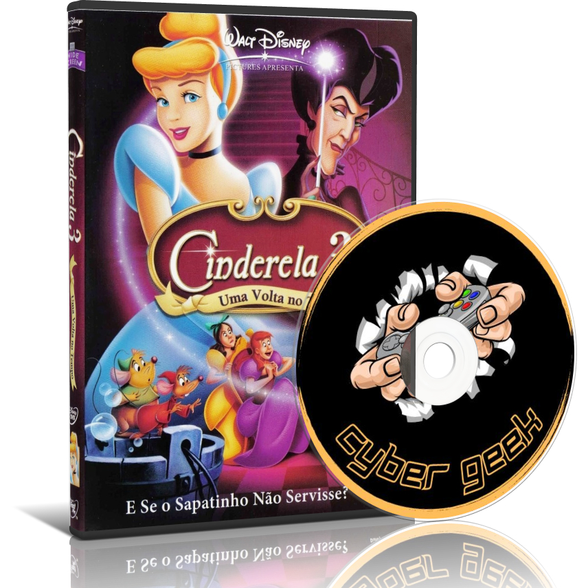 DESENHO - CINDERELA 3: UMA VOLTA NO TEMPO (DVD AUTORADO)