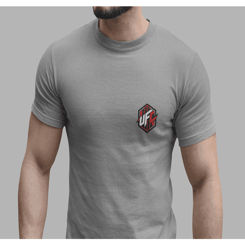 Camiseta masculina premium ufc luta esporte 100% algodao envio rapido