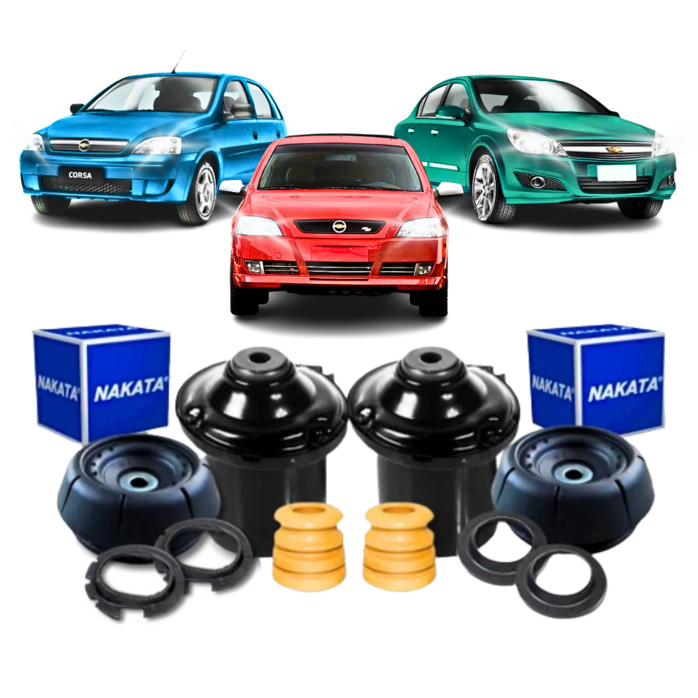 Kit Coxim Nakata Batente Calço Vectra / GT Astra Corsa Montana Agile Meriva Zafira