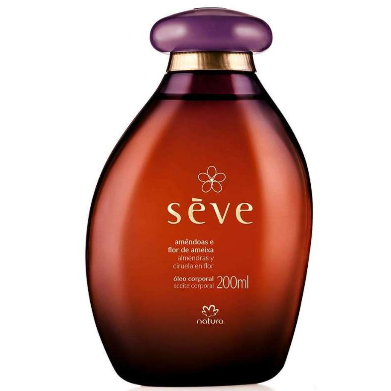 Óleo Desodorante Corporal Sève Amêndoas e Flor de Ameixa 200 ml- PRODUTO ORIGINAL