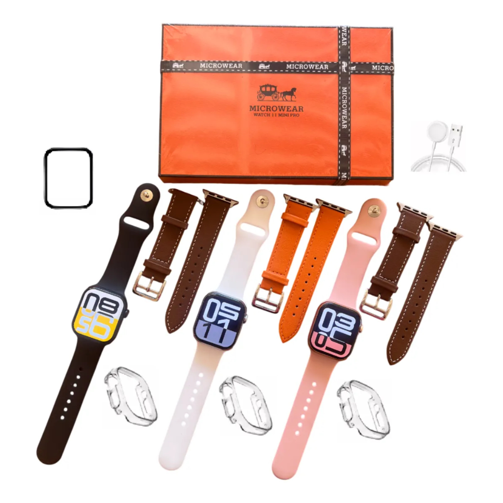 Smartwatch Microwear W11 Pro Mini Serie 11 Amoled Responde Mensagens Chatgpt