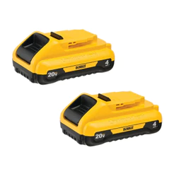 Bateria Dewalt 4Ah 20v MAX Li-ion DCB240 Leve - Kit 2 Unidades