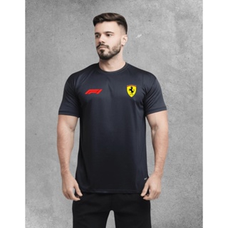 Camisa Dry-Fit Masculina - F1 FERRARI - Academia Corrida Crossfit Skate Basquete em Oferta na Shopee