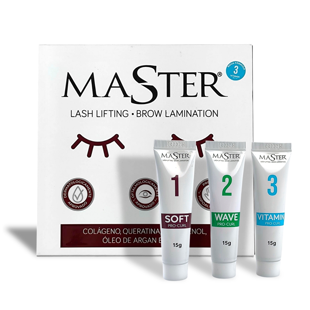 Kit Lash Lifting Master Cílios Premium Profissional