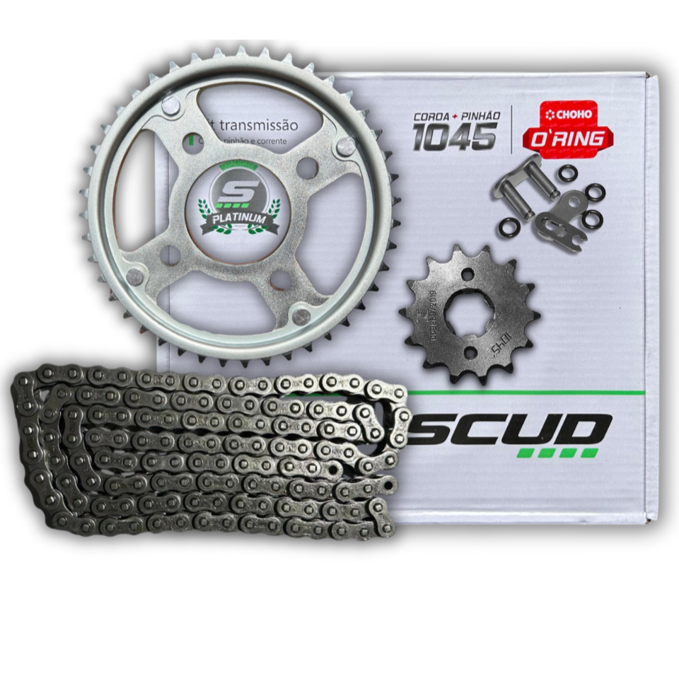 Kit Relaçao Transmissão CBX TWISTER  250 2000 A 2008 SCUD COM RETENTOR.