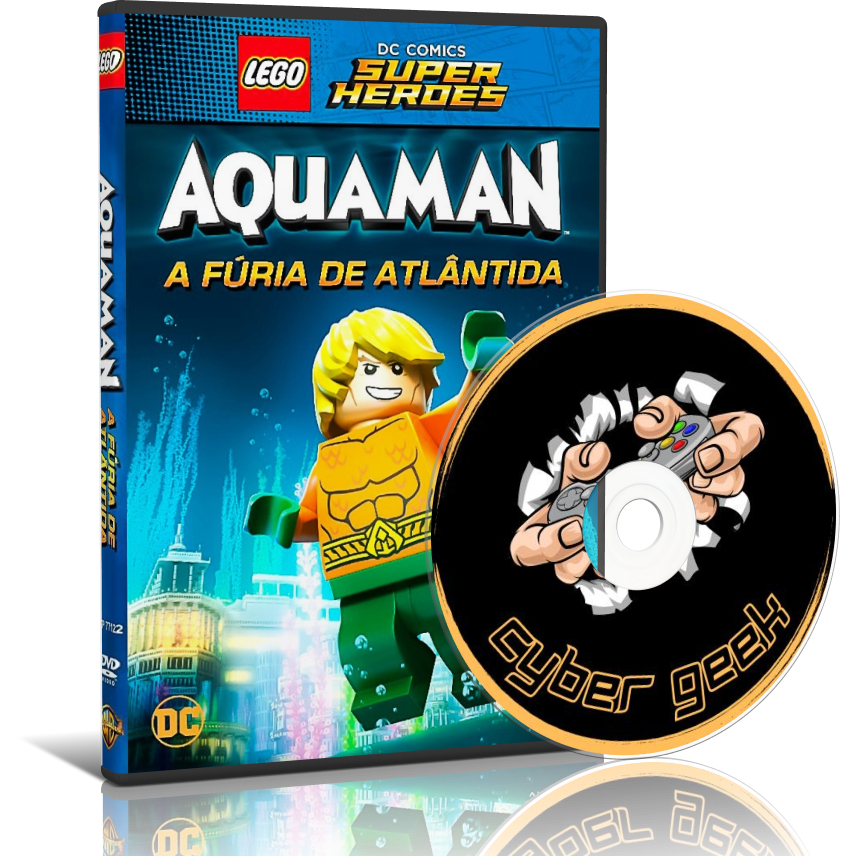 DESENHO - LEGO: AQUAMAN A FURIA DE ATLANTIDA (DVD AUTORADO)