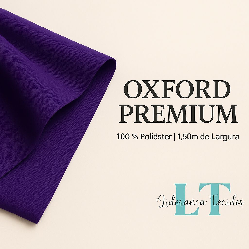 Tecido Oxford Premium Liso – 0,5 a 5 Metros x 1,50m – Poliéster para Costura, Artesanato e Decoração em Oferta na Shopee