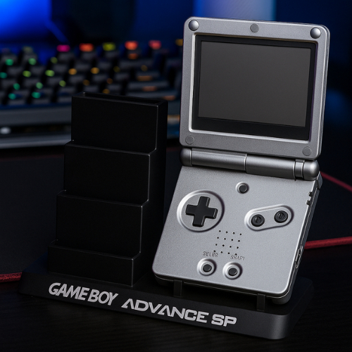 Suporte Estande Para Gameboy - Nintendo | Slots para cartuchos