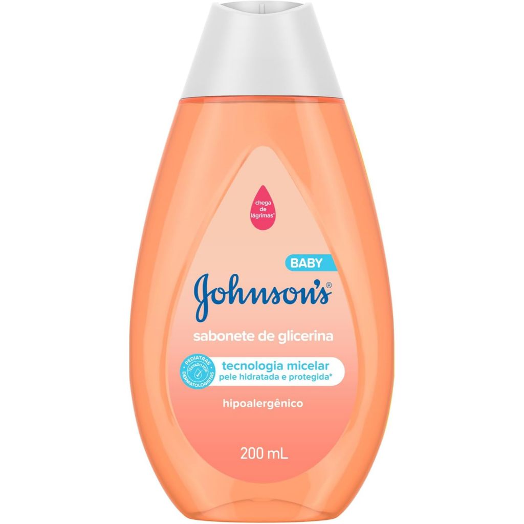 Sabonete Líquido Johnson's Baby Da Cabeça Aos Pés Glicerina 200ml em Oferta na Shopee