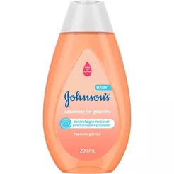 Sabonete Líquido Johnson's Baby Da Cabeça Aos Pés Glicerina 200ml