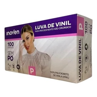 Kit Até 300 Luvas Vinil Sem Pó Tamanhos P, M & G.