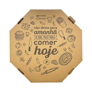 CAIXA DE PIZZA BROTO 20 CM - TAMPA/FUNDO - 25 UNIDADES em Oferta na Shopee