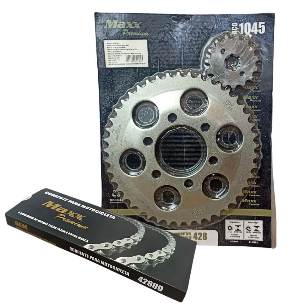 Kit De Relação Transmissão Completa Yamaha Xt 225 TM 225