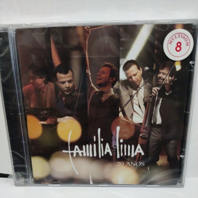 cd família lima 20 anos novo lacrado