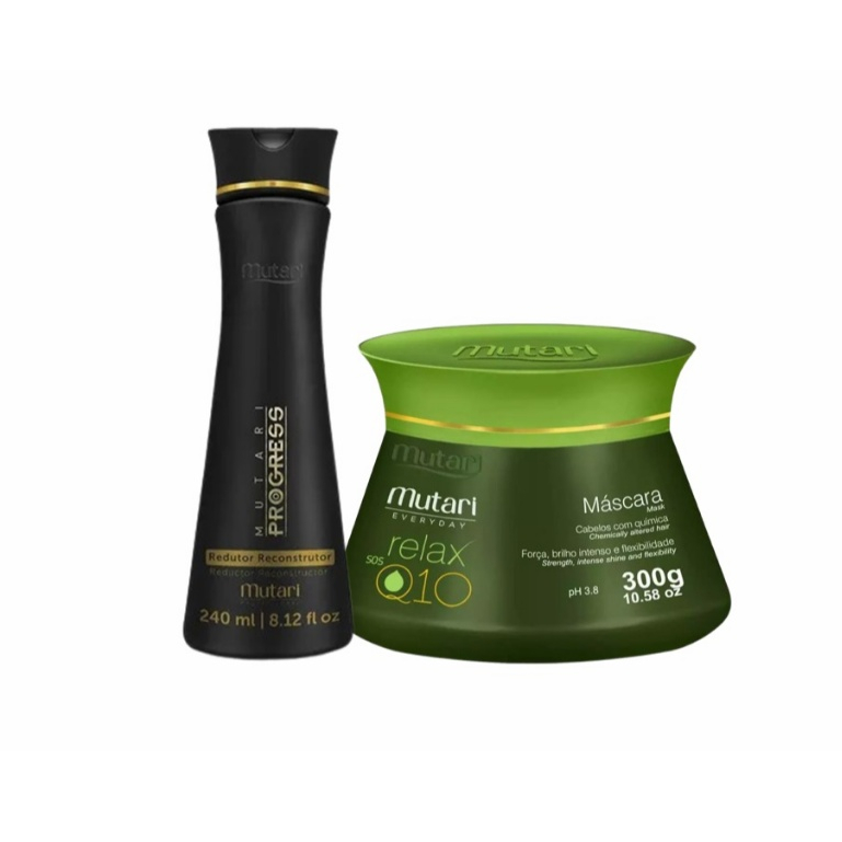 Progressiva Mutari 240ml + Mascara Relax Q10 300g
