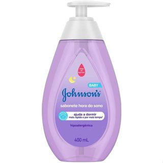 Sabonete Líquido Johnson's Baby Hora Do Sono 400ml em Oferta na Shopee