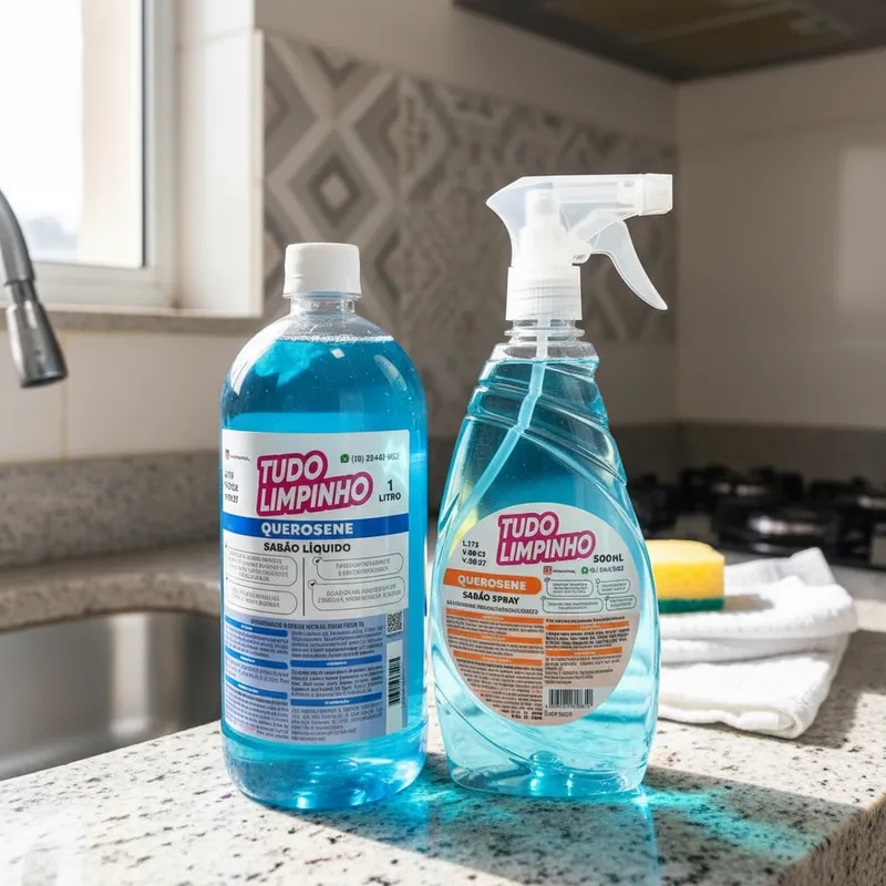 Linha Tudo Limpinho Sabão 1L - Sabão Spray 500ML - Sabão de querosene 500ml - Sabão de querosene 2LT em Oferta na Shopee