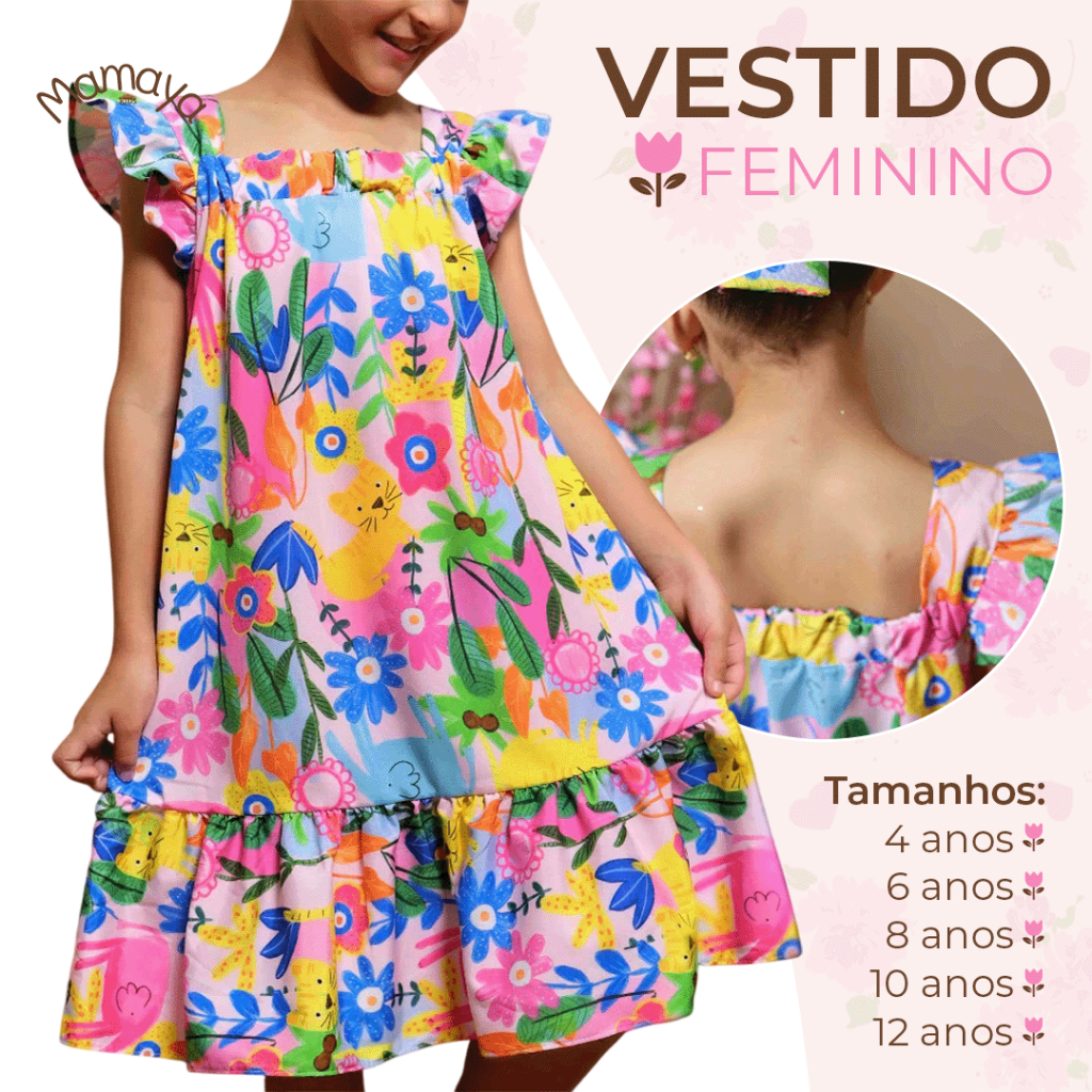 Vestido Estampado Lindo na Black Friday 2025 | BuscaProdutos