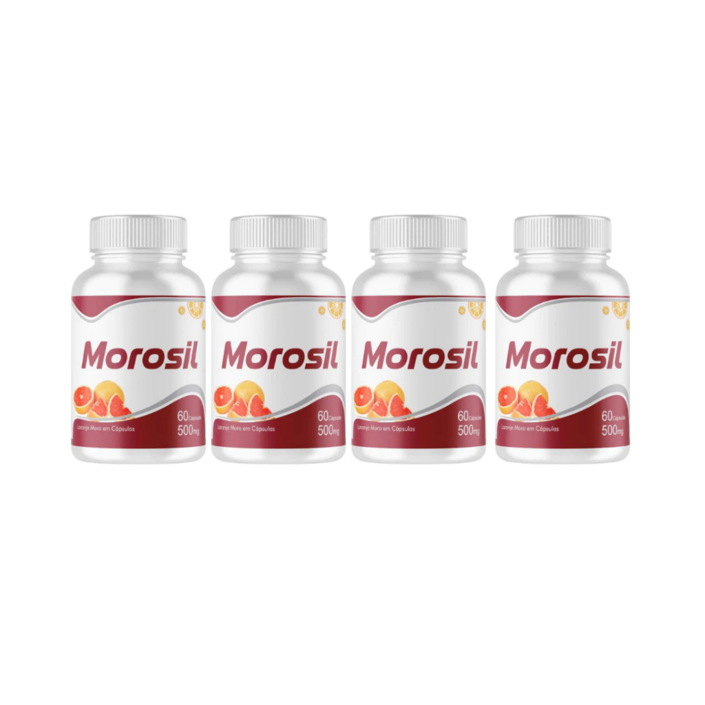Kit 4 Morosil 60 Cápsulas Cada 500mg em Oferta na Shopee