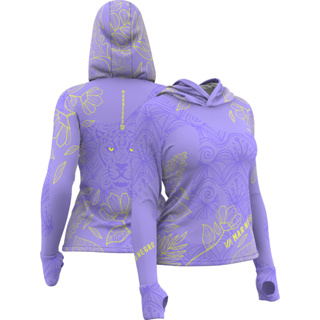 Camiseta Capuz Feminina Pesca Mar Negro Camisa com Luvinha Camuflada Elastano Proteção 50+ em Oferta na Shopee