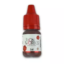 Tintura P/ Micropigmentação Iron Works 5ml Castanho Vermelho
