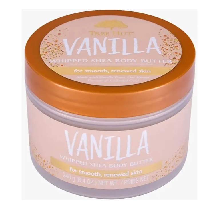 Hidratante  Corporal Vanilla da Tree Hut -Pote de 240gr