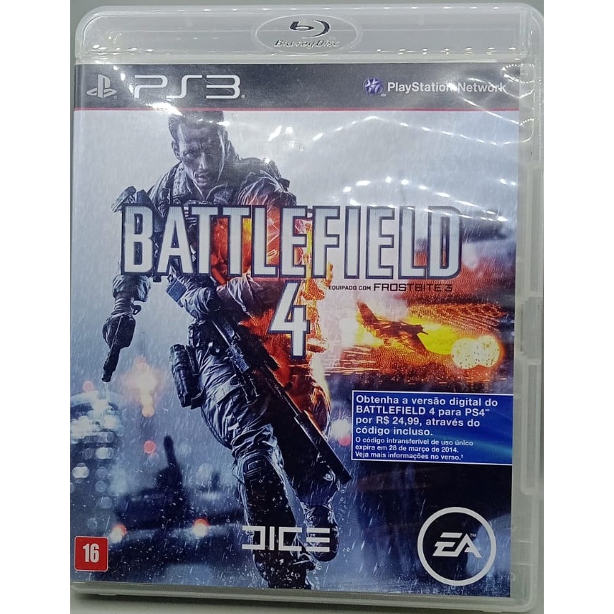 BATTLEFIELD 4 - DUBLADO E LEGENDADO EM PORTUGUÊS ( MIDIA FISICA ) PS3