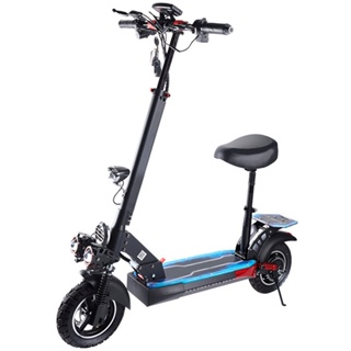 Patinete Elétrico com Banco Scooter com Assento Motorizado 500w Com Suspensão Autonomia Longa em Oferta na Shopee